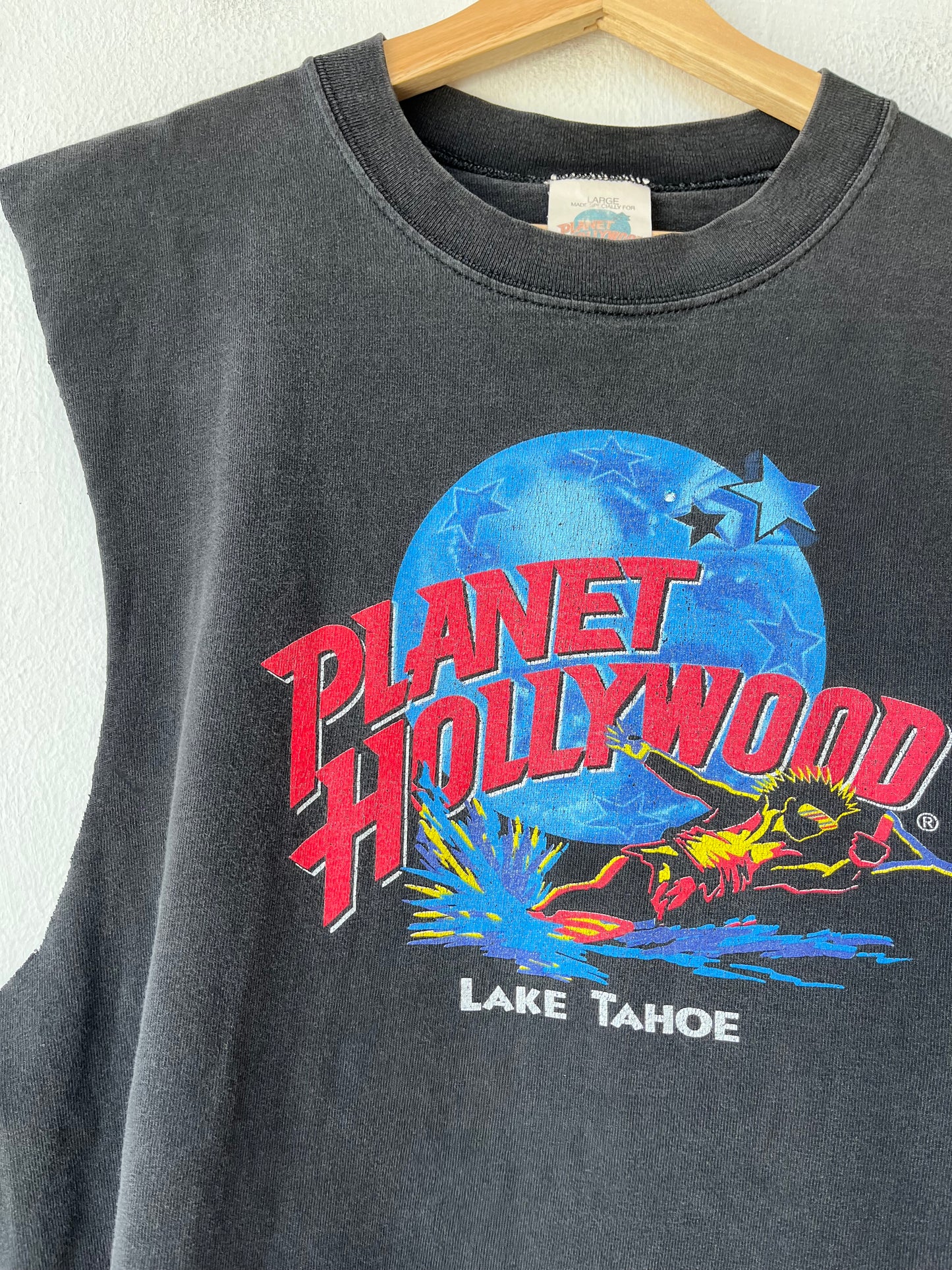1991 Planet Hollywood Cutoff T-Shirt