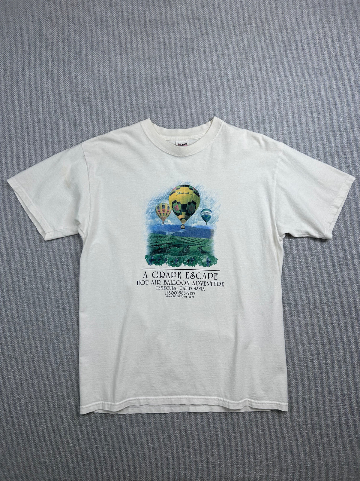 Y2K Temecula Hot Air Balloon T-Shirt