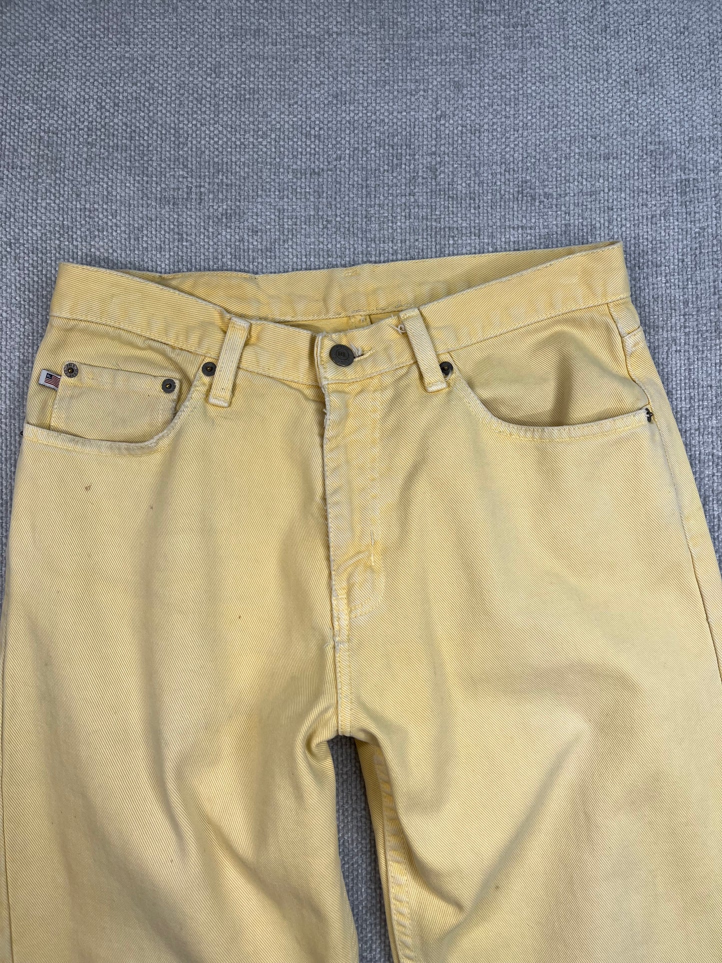 90’s Ralph Lauren Yellow Jeans 30"