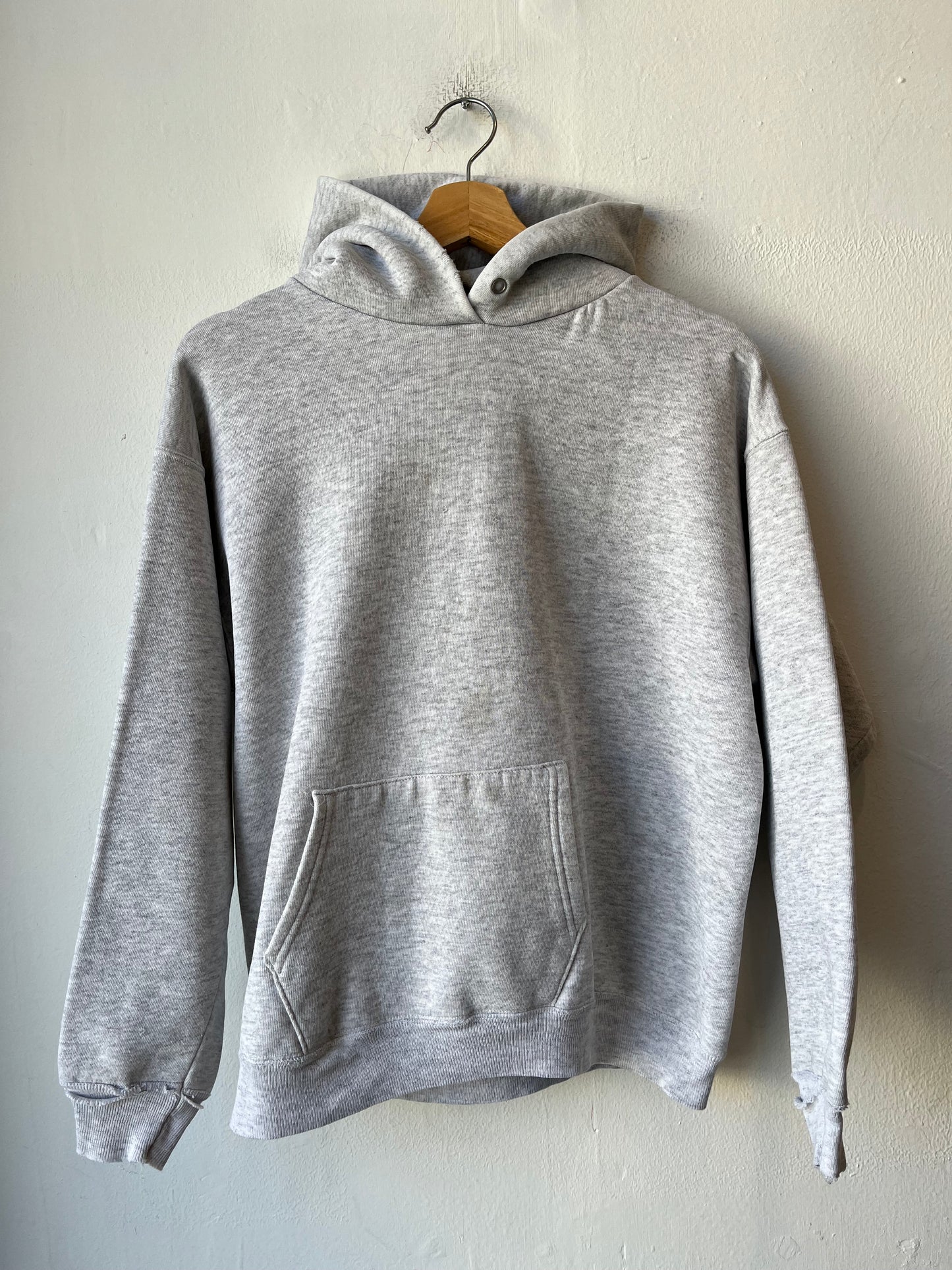 90's Heavyweight Gray Hoodie