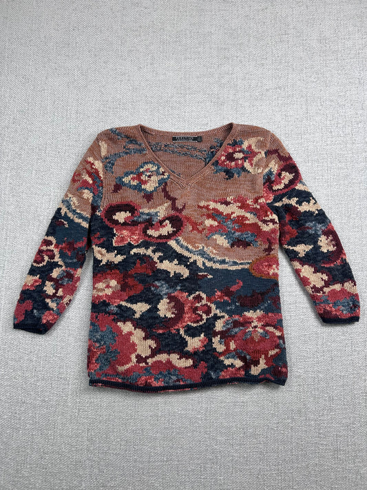 Y2K Knit Half Sleeve Top