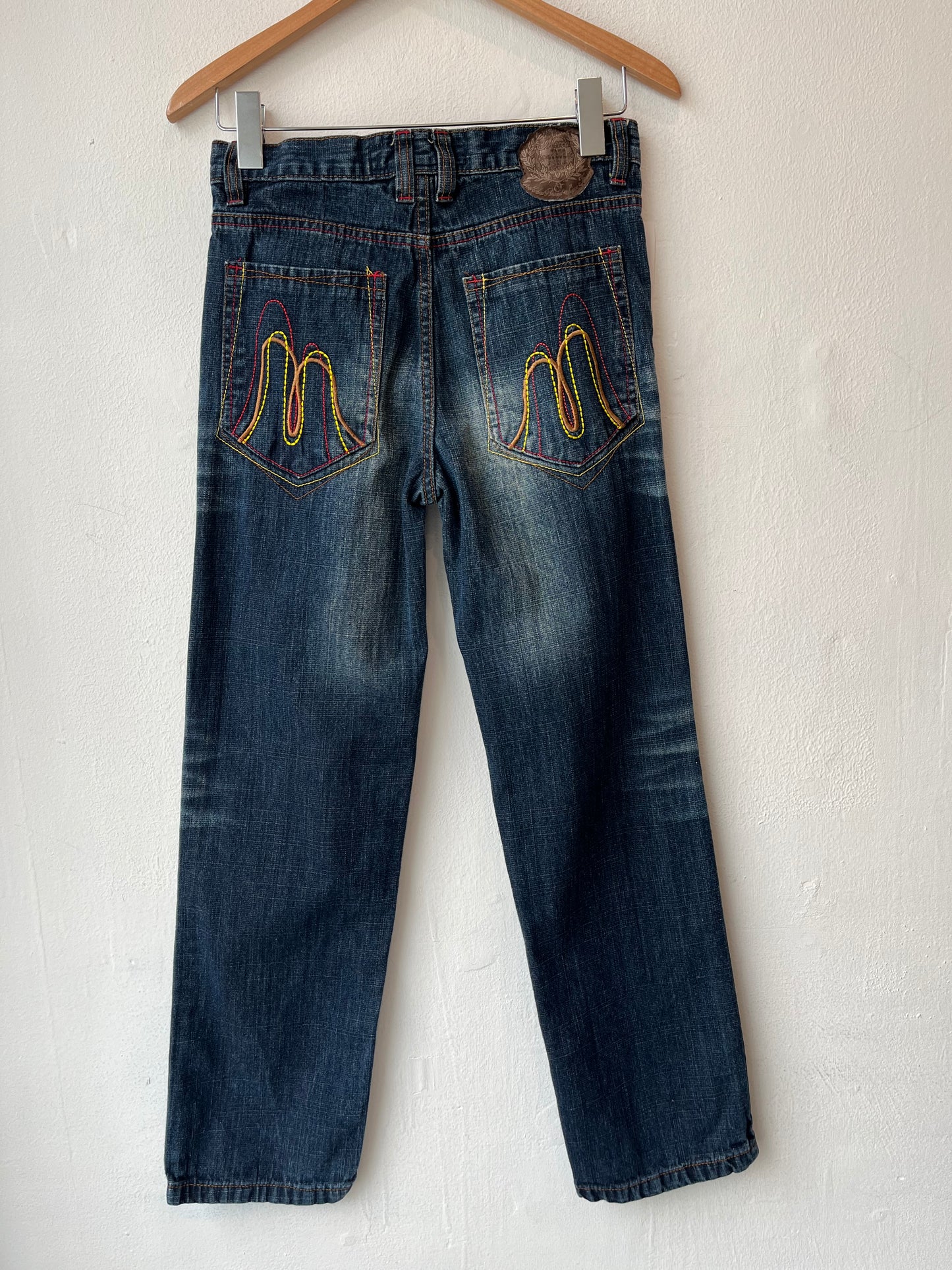 Y2K Mecca Straight Jeans 28"