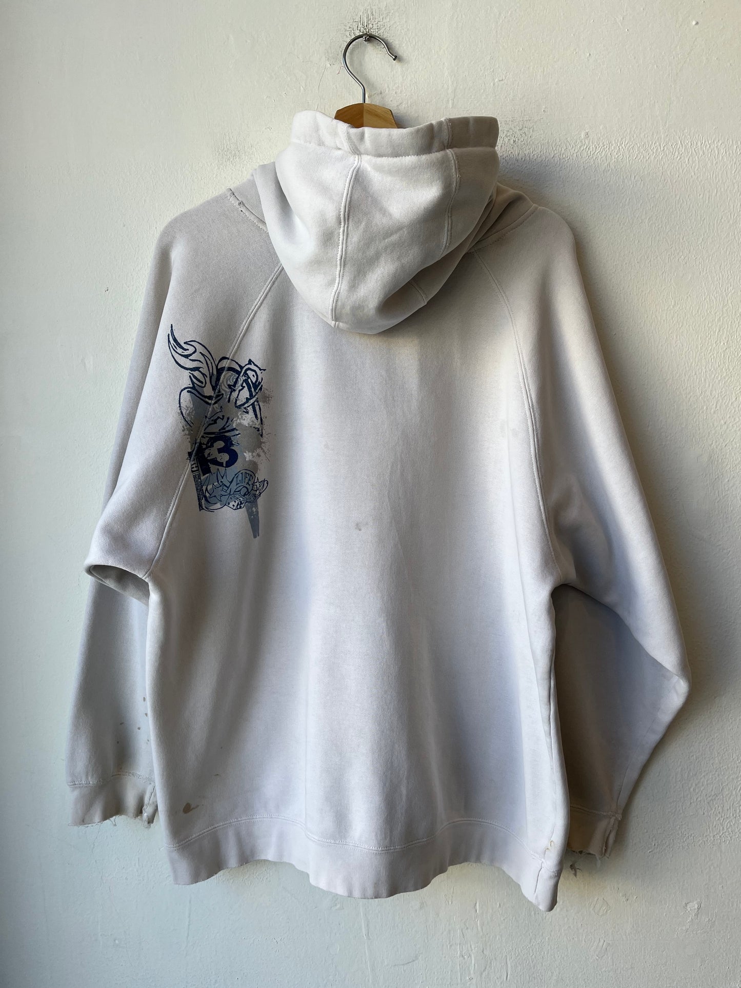 Y2K Stained Top Heavy Hoodie