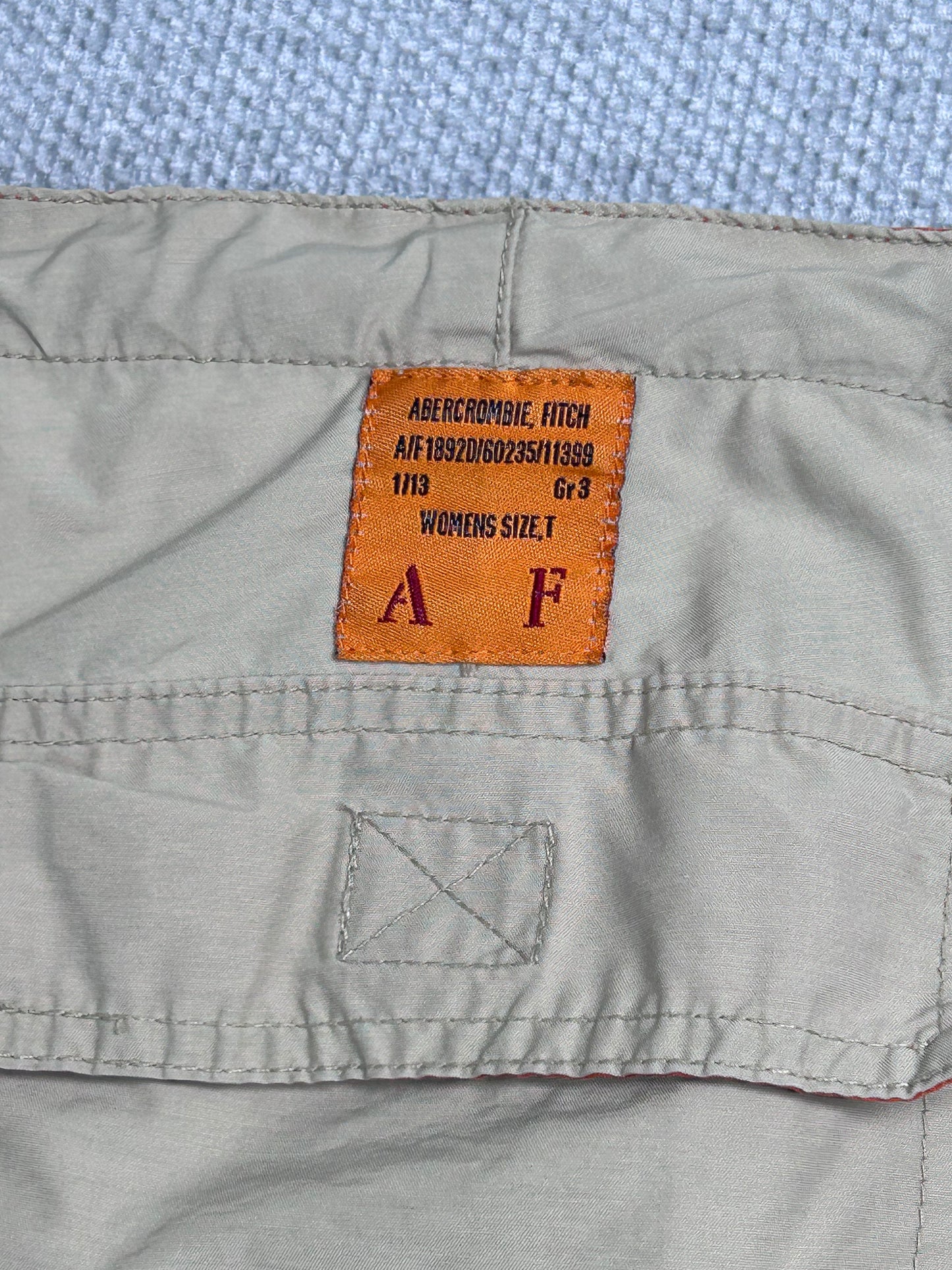 Y2K Abercrombie Cargo Pants 24- 27"