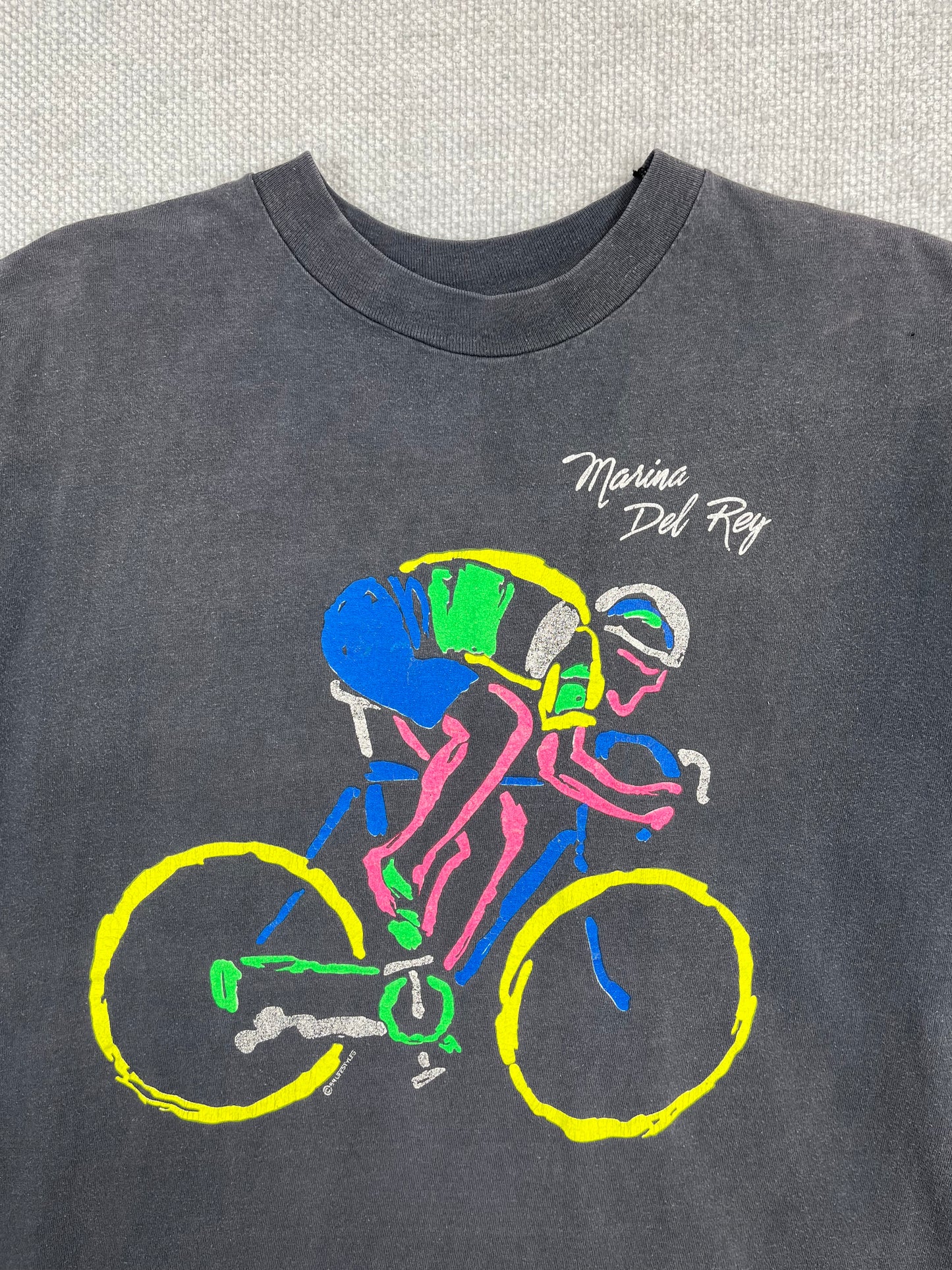 80's Marina Del Rey Cycling T-Shirt
