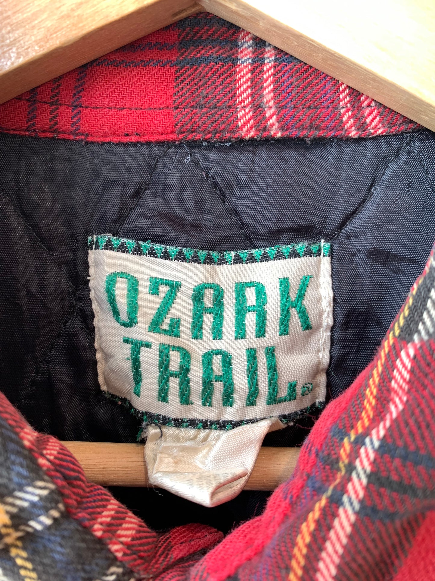 90's Lined Red Flannel Shirt