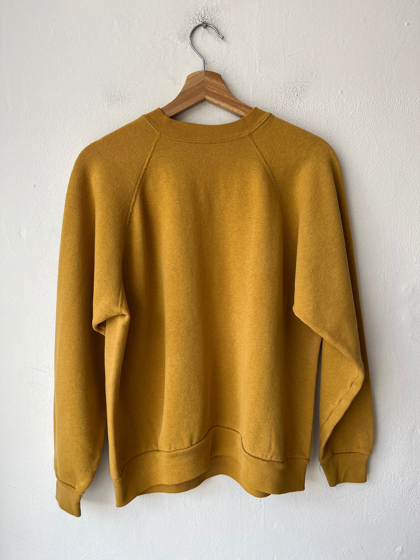 70's Mustard Raglan Sweatshirt