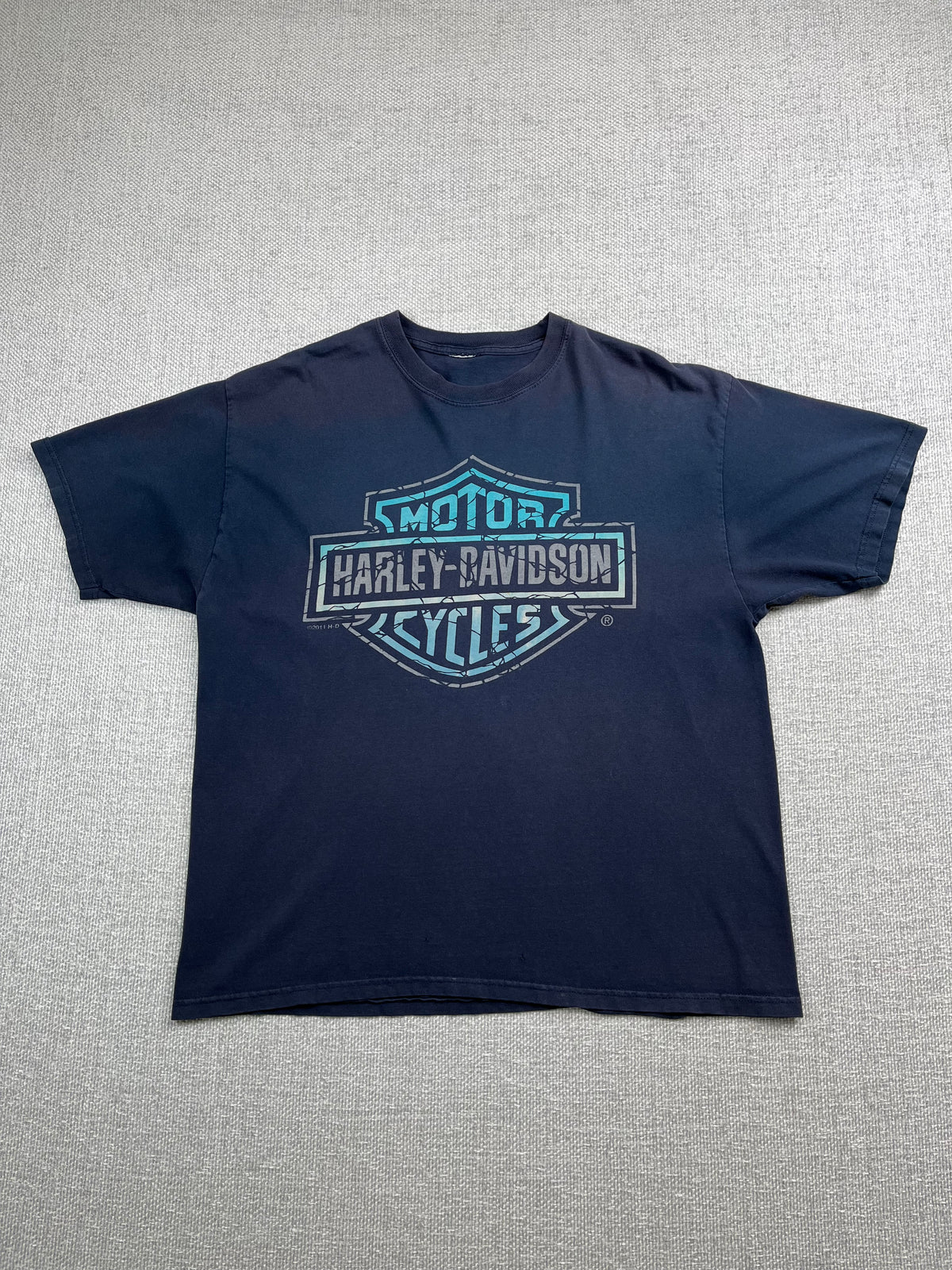 Y2K Harley Davidson Akron T-Shirt