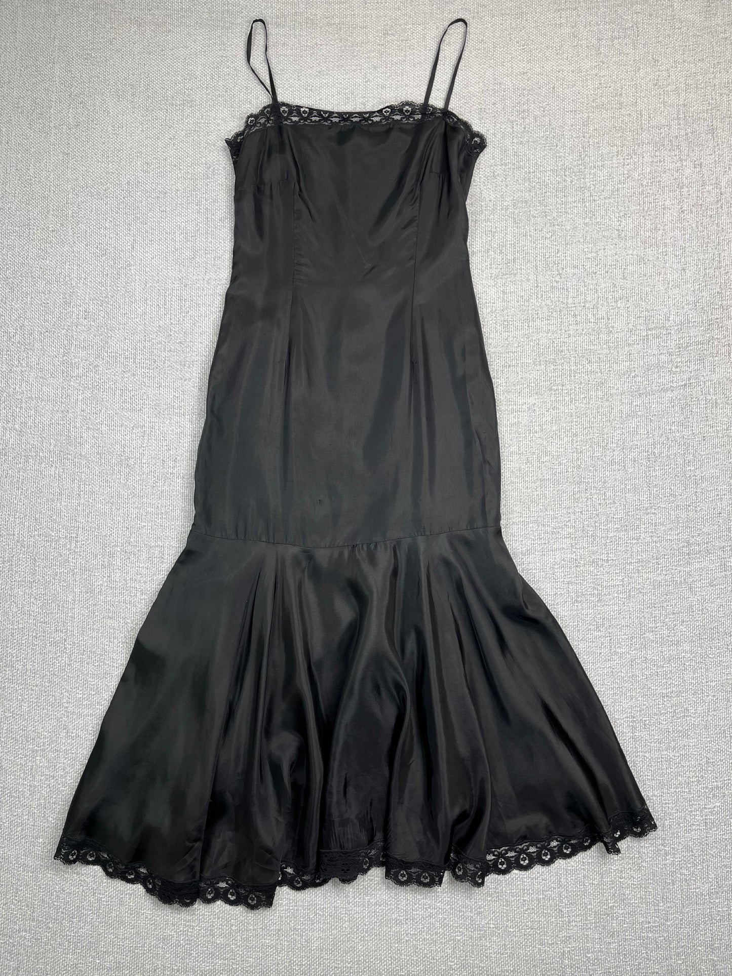 90's Dolce & Gabbana Black Lace Dress