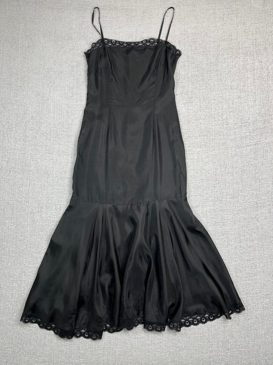 90's Dolce & Gabbana Black Lace Dress