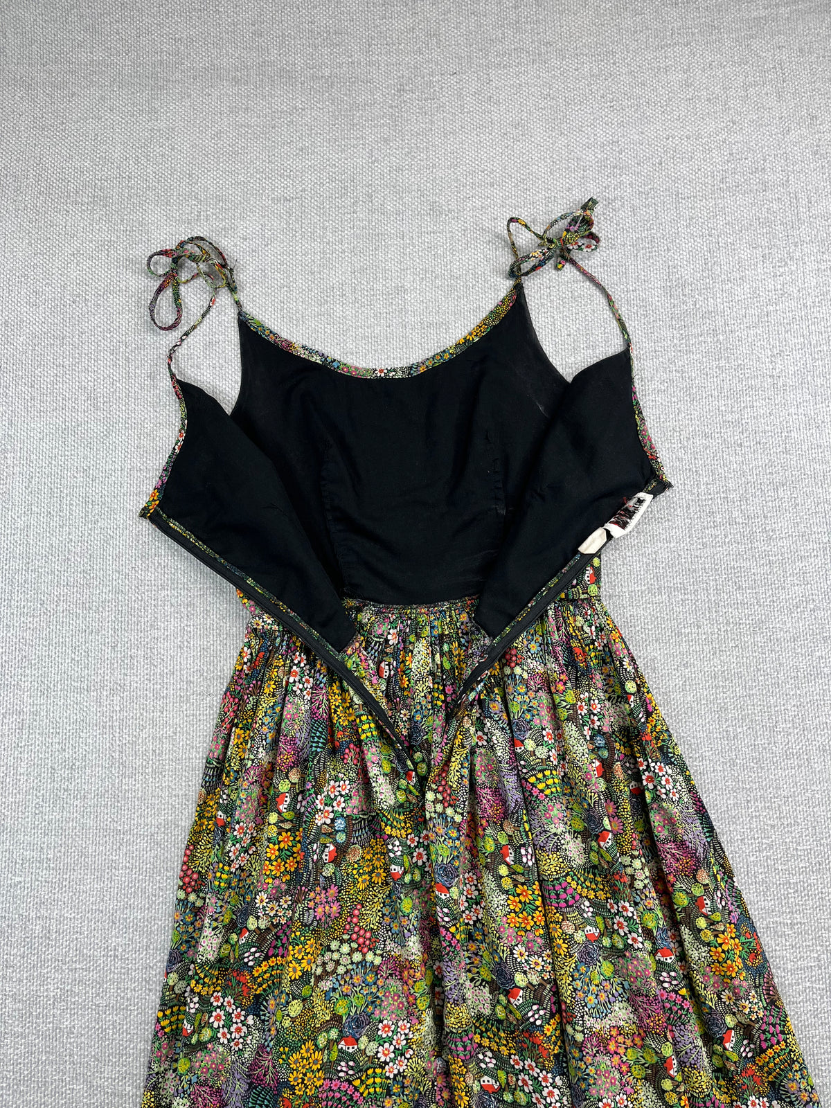 80s Floral Sundress