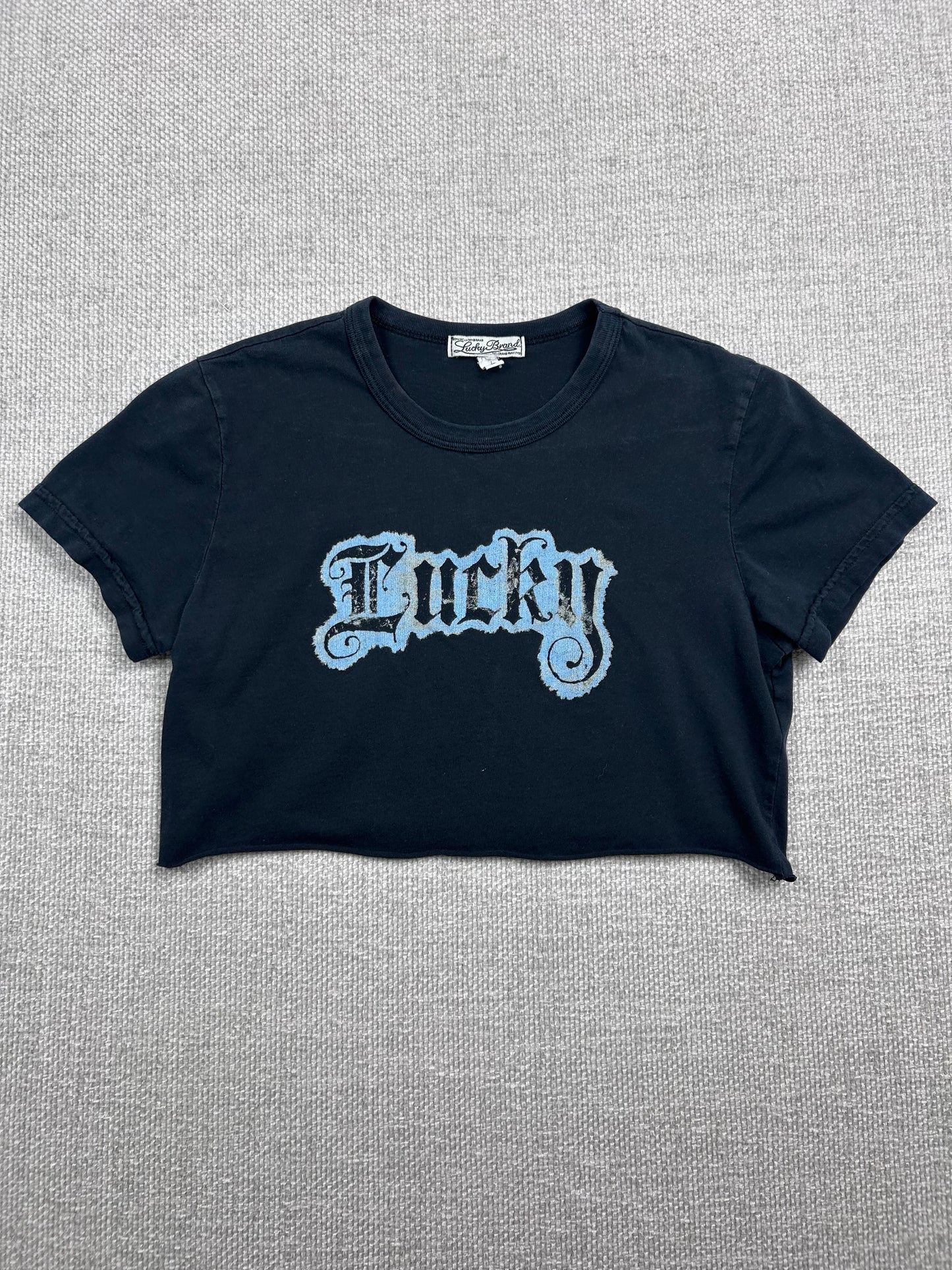 Y2K Cropped Lucky T-Shirt