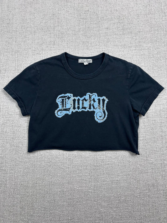 Y2K Cropped Lucky T-Shirt