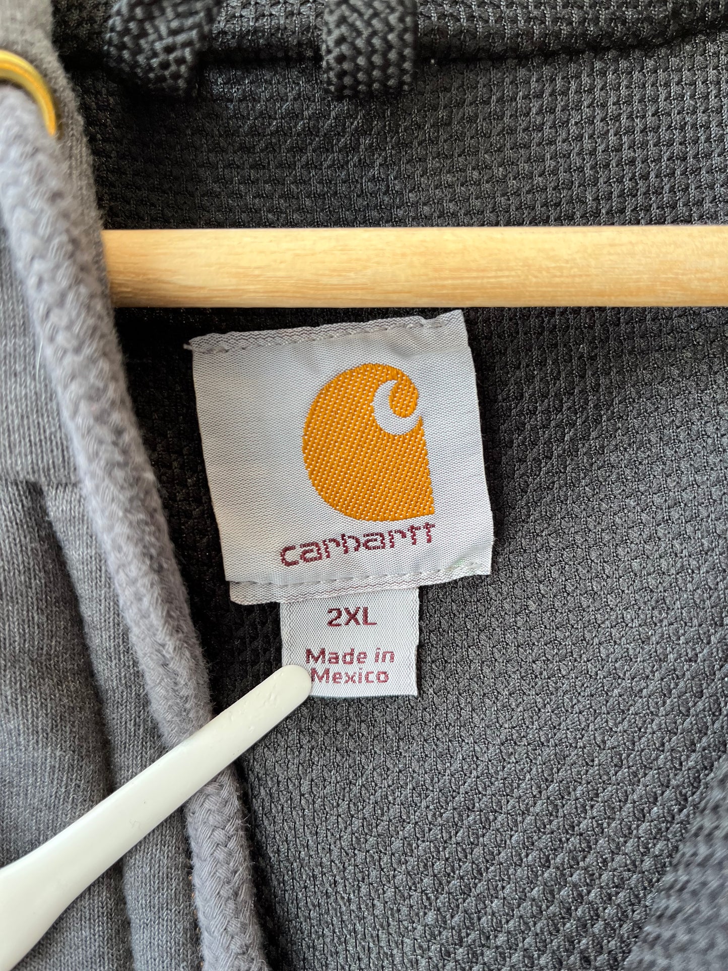 Y2K Carhartt Lined Zip Up Hoodie