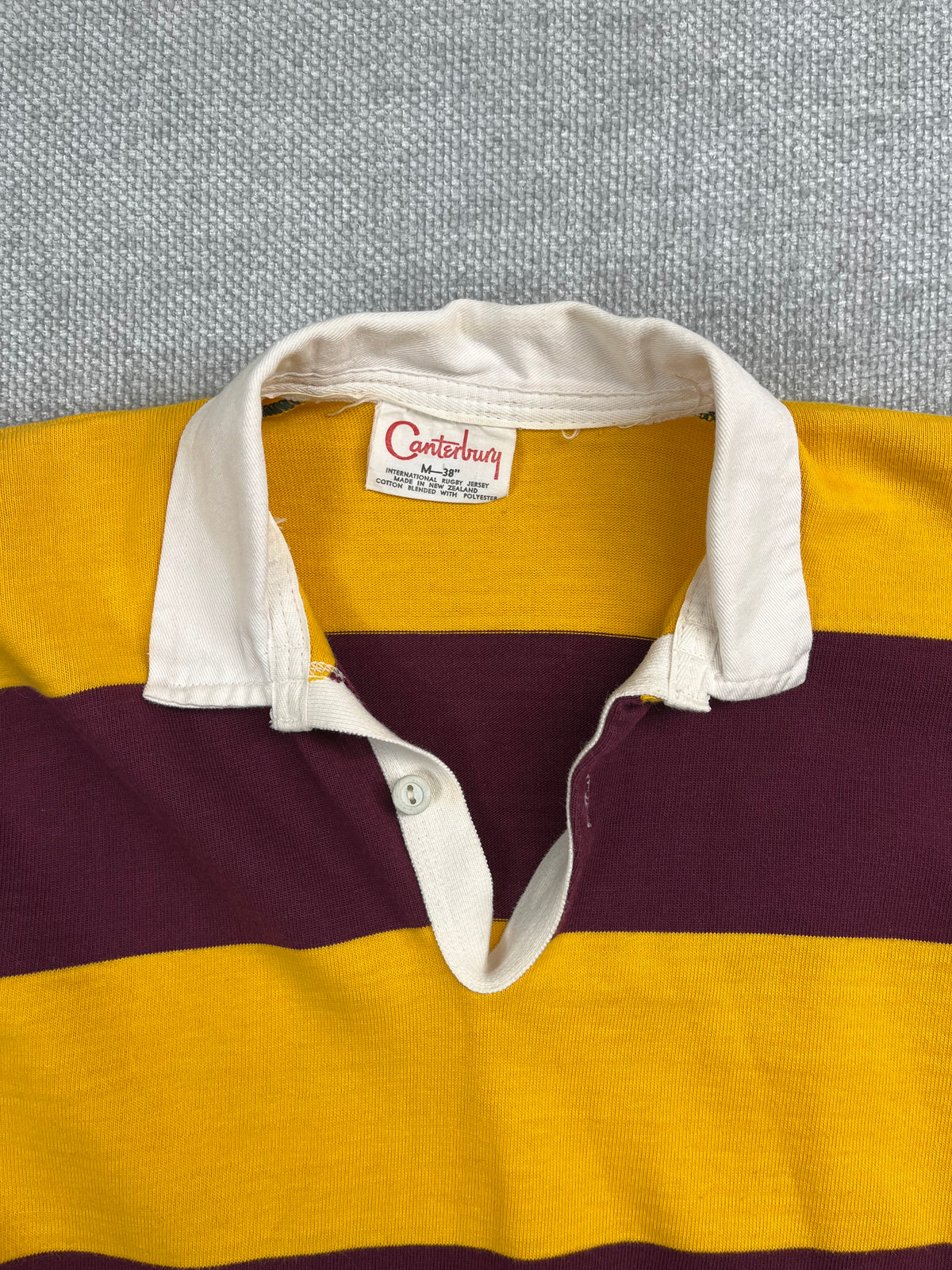 80's Canterbury Striped Rugby Shirt