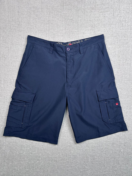 Y2K Quiksilver Cargo Board Shorts 34”