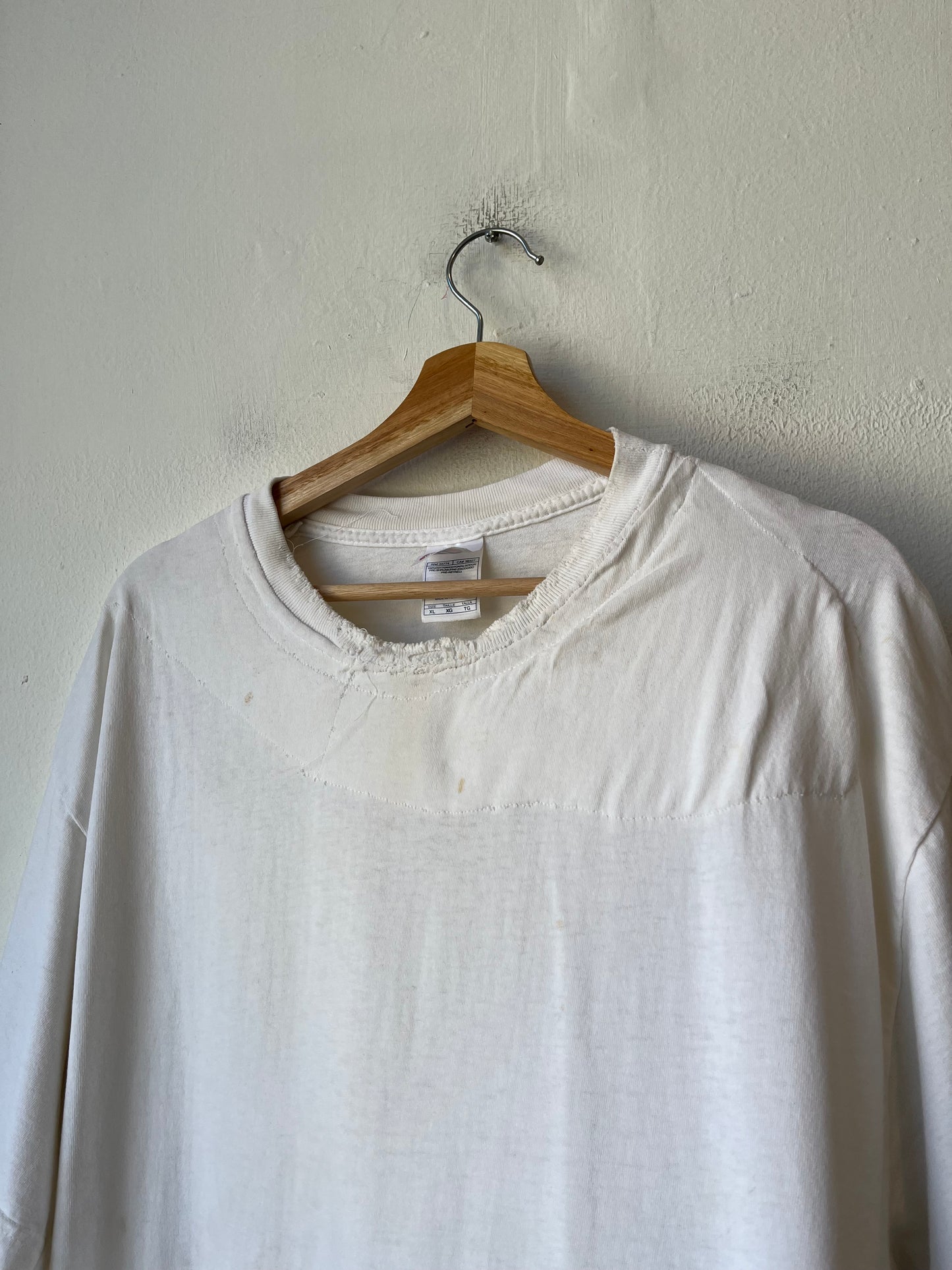 Y2K Mended White T-Shirt