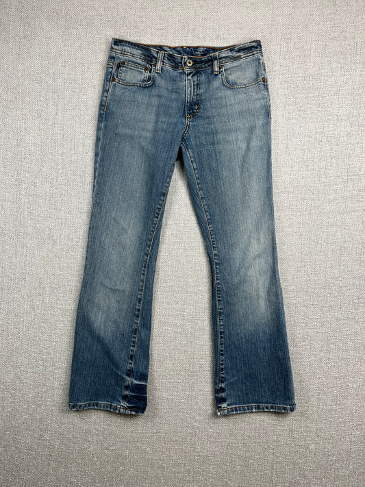 Y2K Polo Flare Jeans 30"