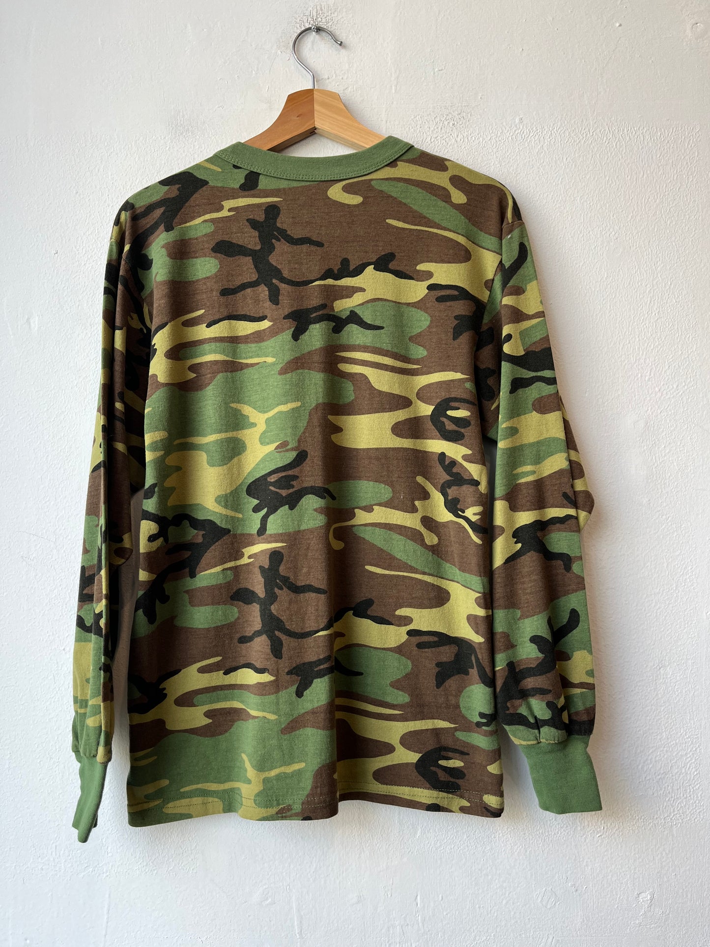 Y2K Camo Long Sleeve Shirt