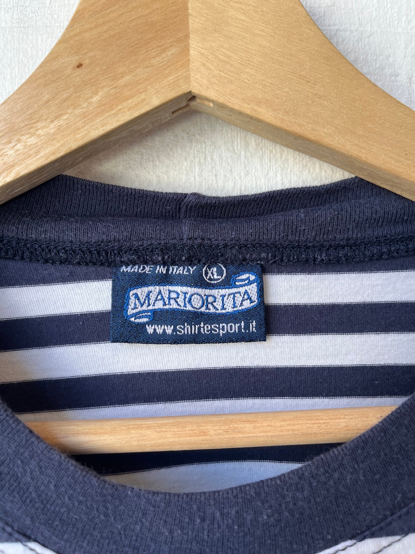 Y2K Striped Italia T-Shirt
