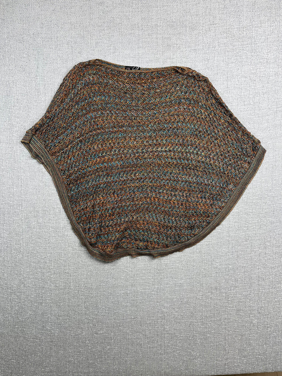 90's Knit Poncho