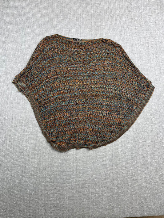 90's Knit Poncho