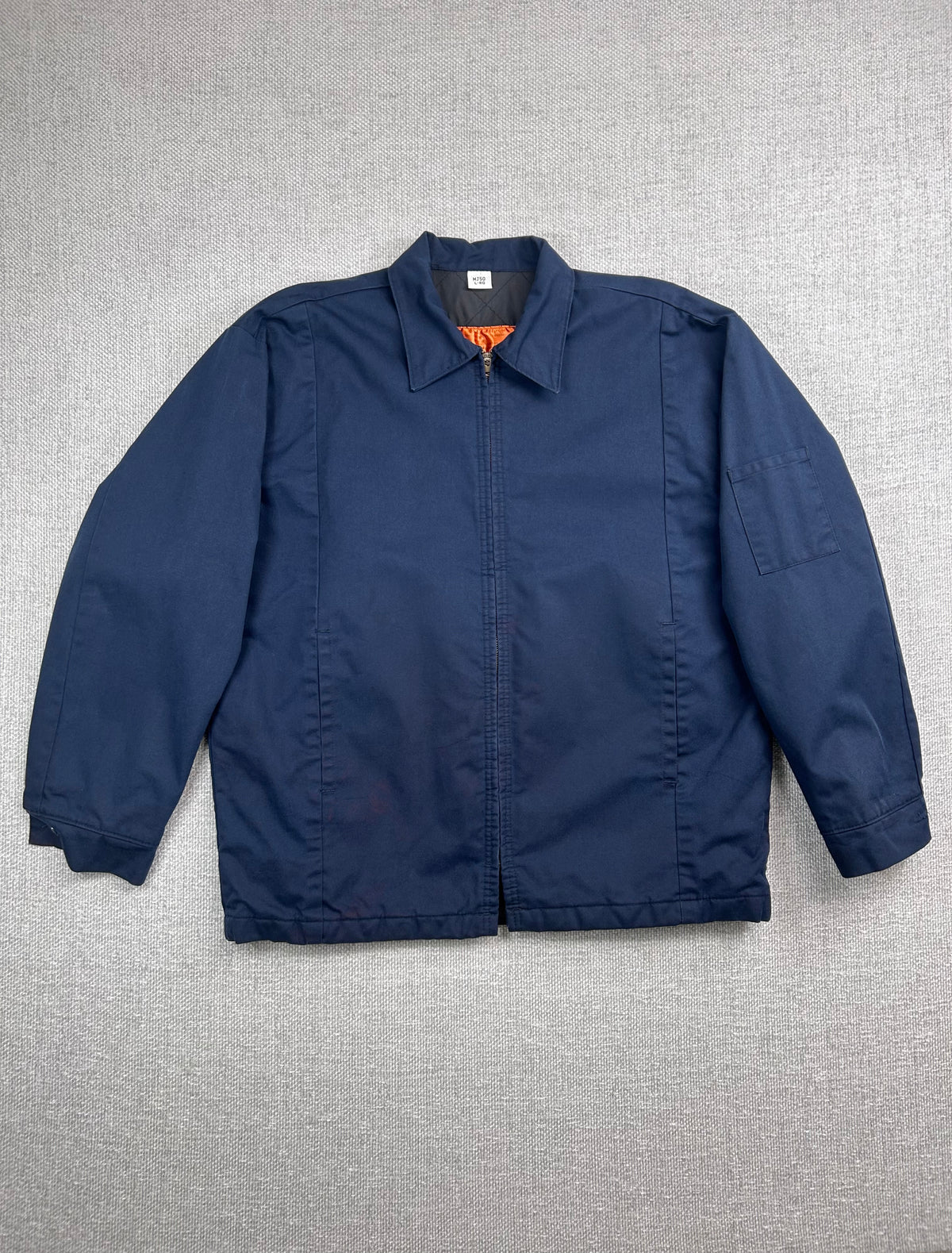 Y2K Navy Work Jacket