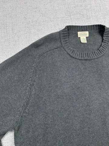 Y2K Gray Knit Sweater