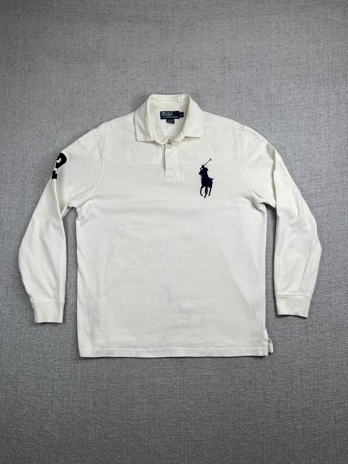 90's Big Horse Polo Rugby Shirt