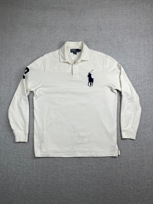 90's Big Horse Polo Rugby Shirt