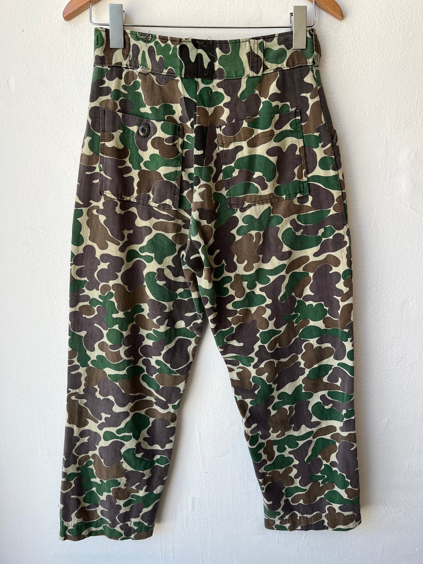80's Duck Camo Pants 27"