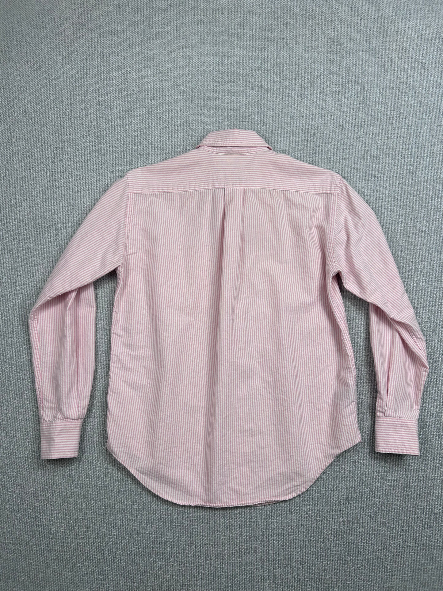 Y2K Ralph Lauren Pink Striped Button Down