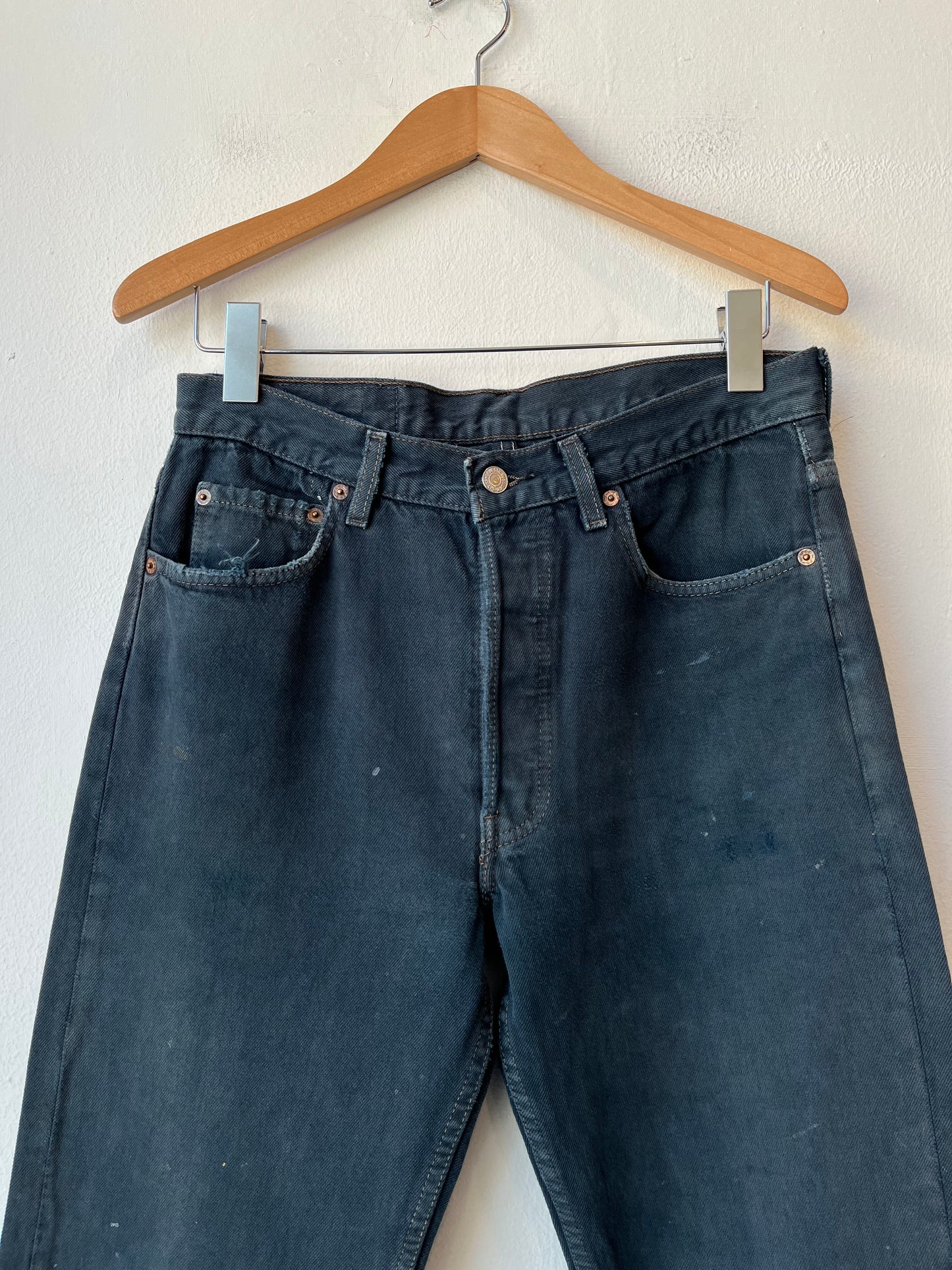 90's Levi's 501 Blue Jeans 31"