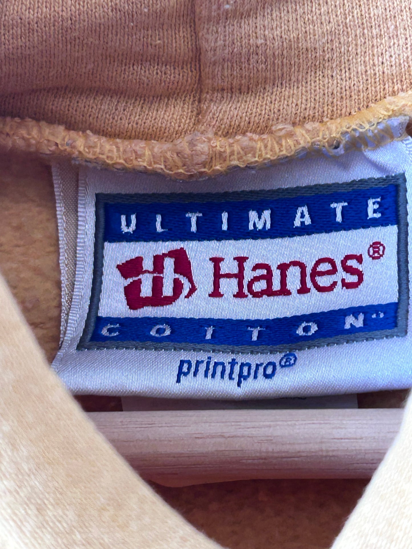 90's Pale Yellow Hoodie