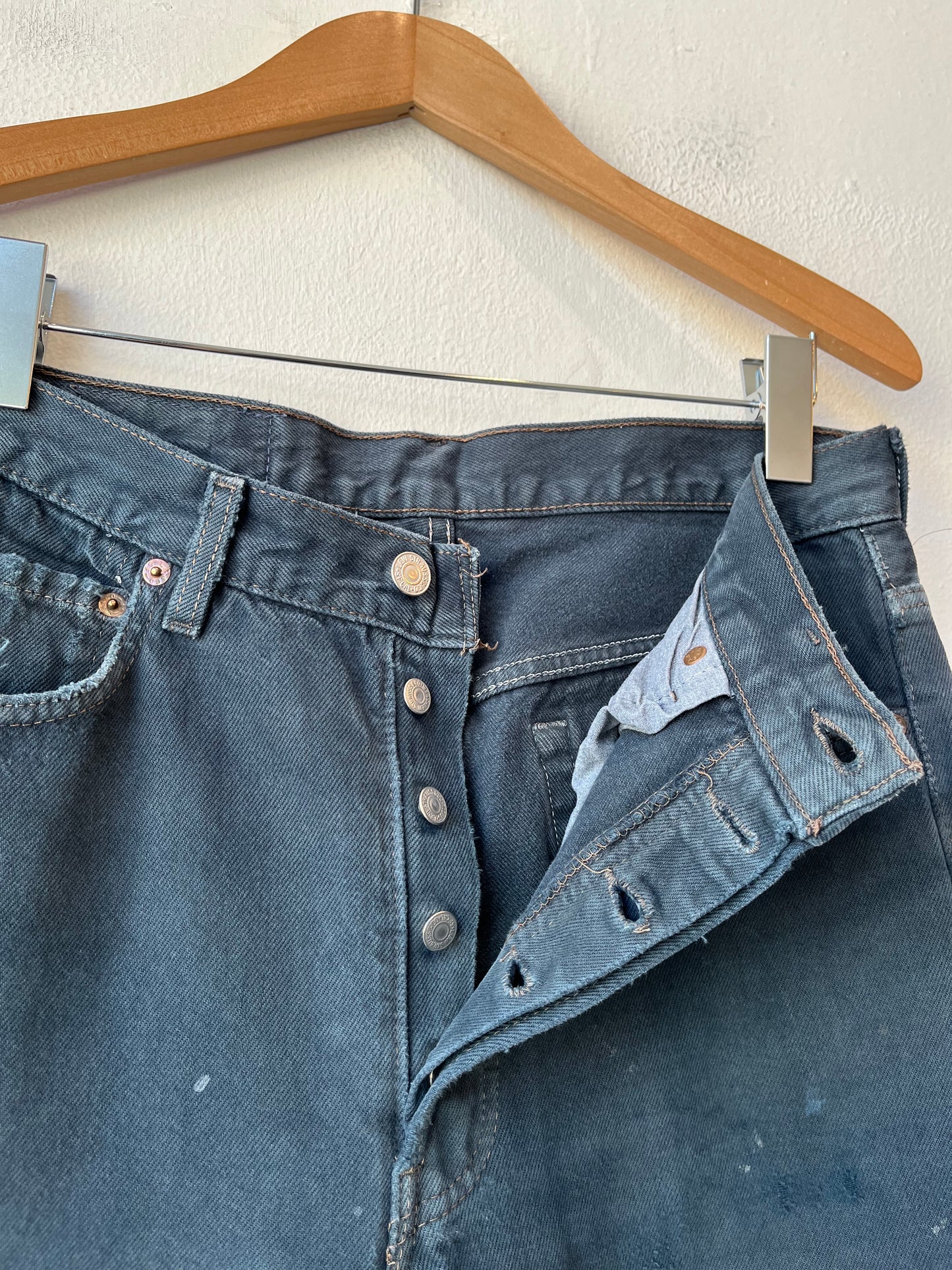 90's Levi's 501 Blue Jeans 31"