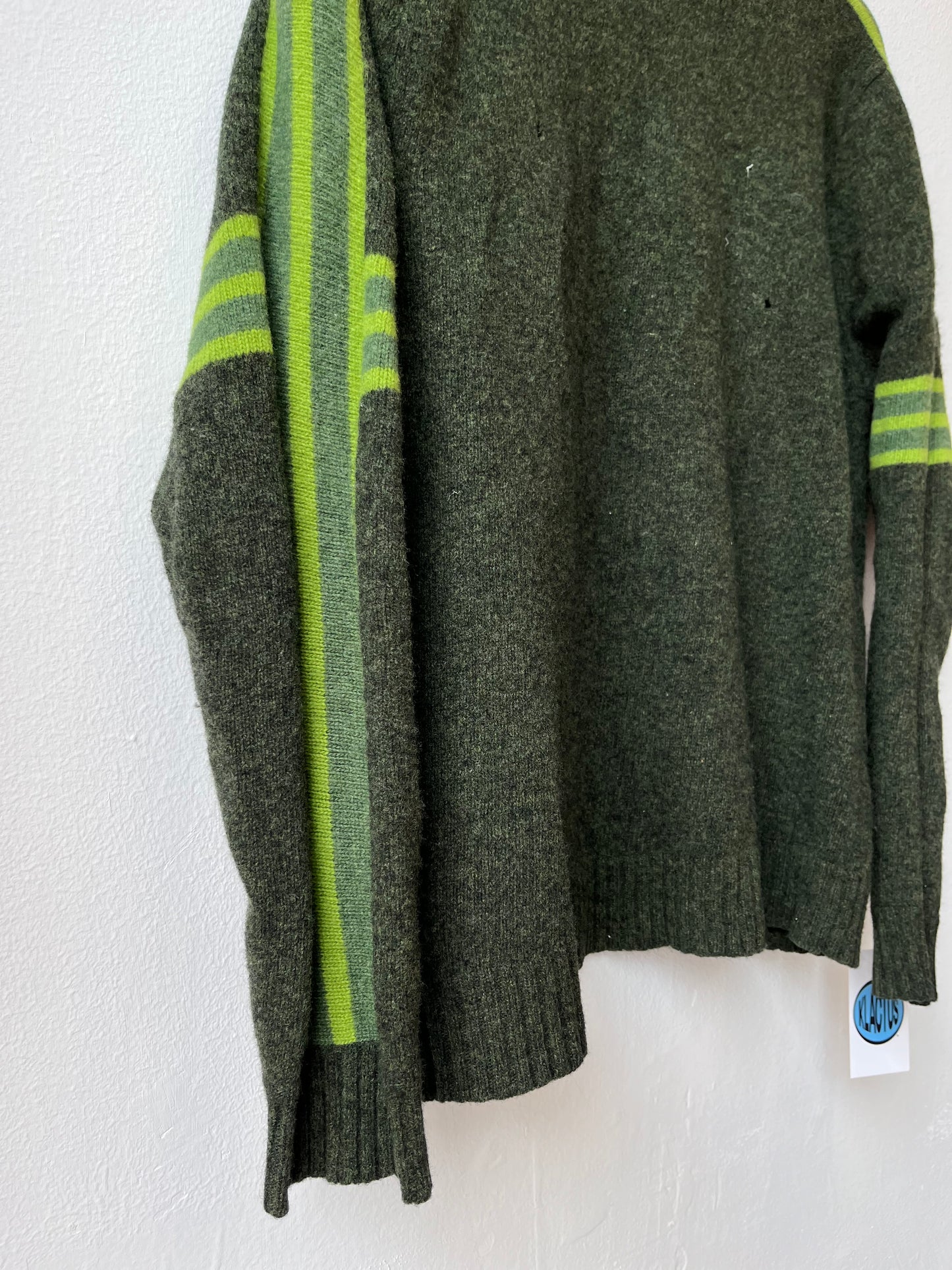 90's Striped Lambswool Sweater