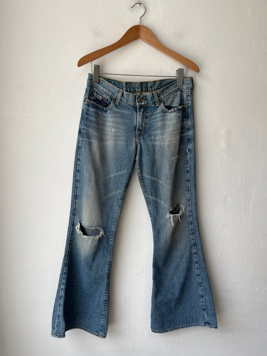 Y2K Lucky Brand Flare Jeans 32"