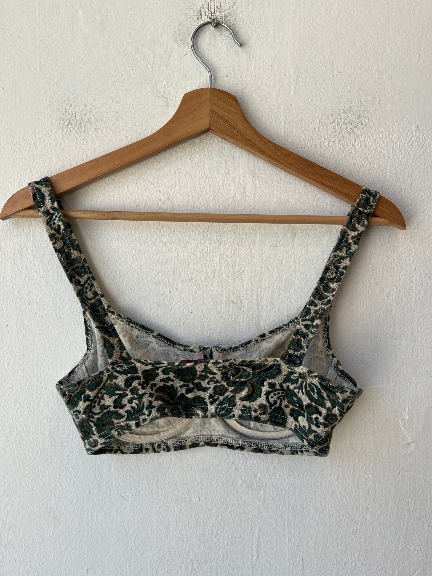 90's Cotton Pattern Bra