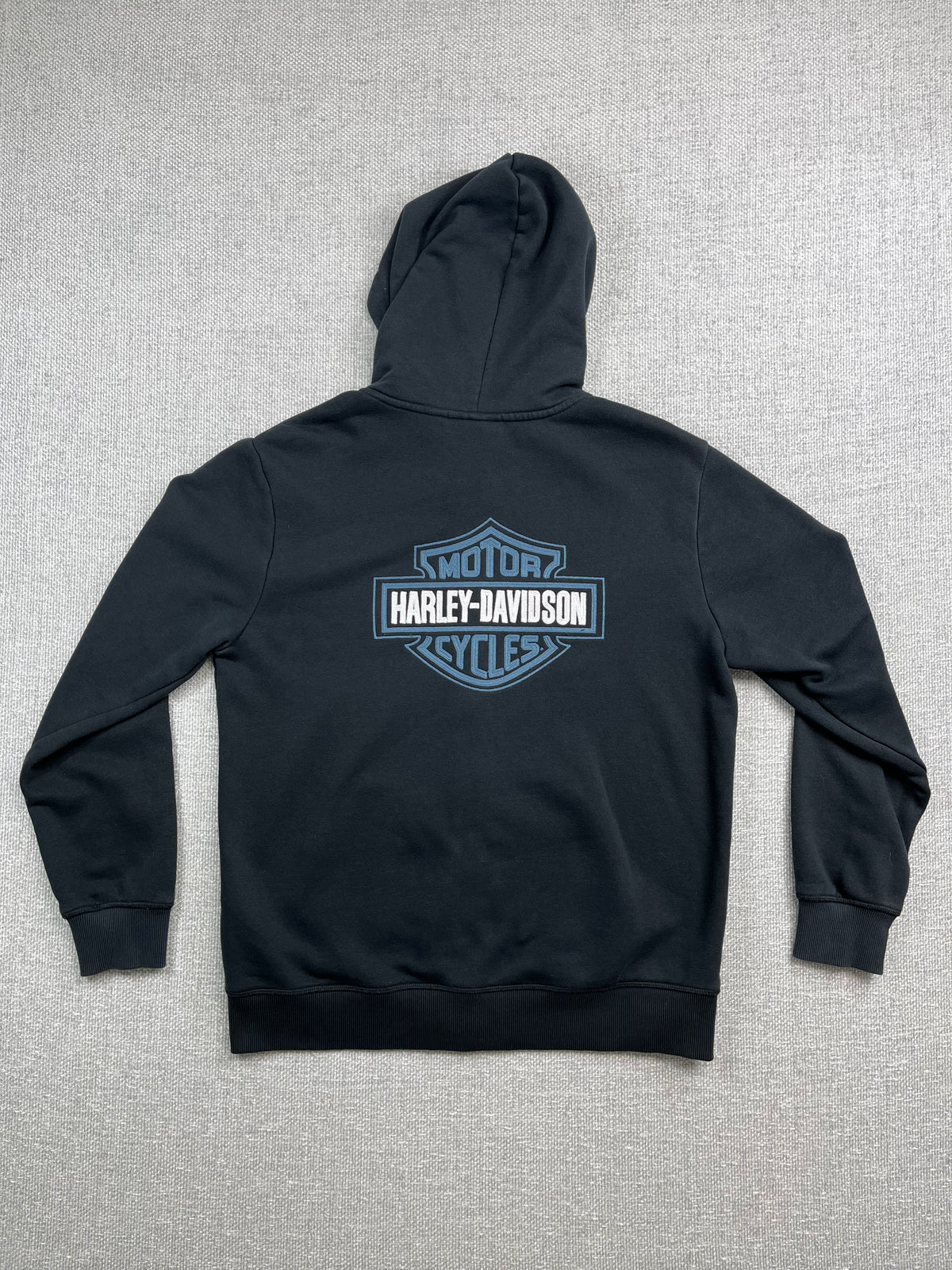 Y2K Harley Davidson Zip Up Hoodie