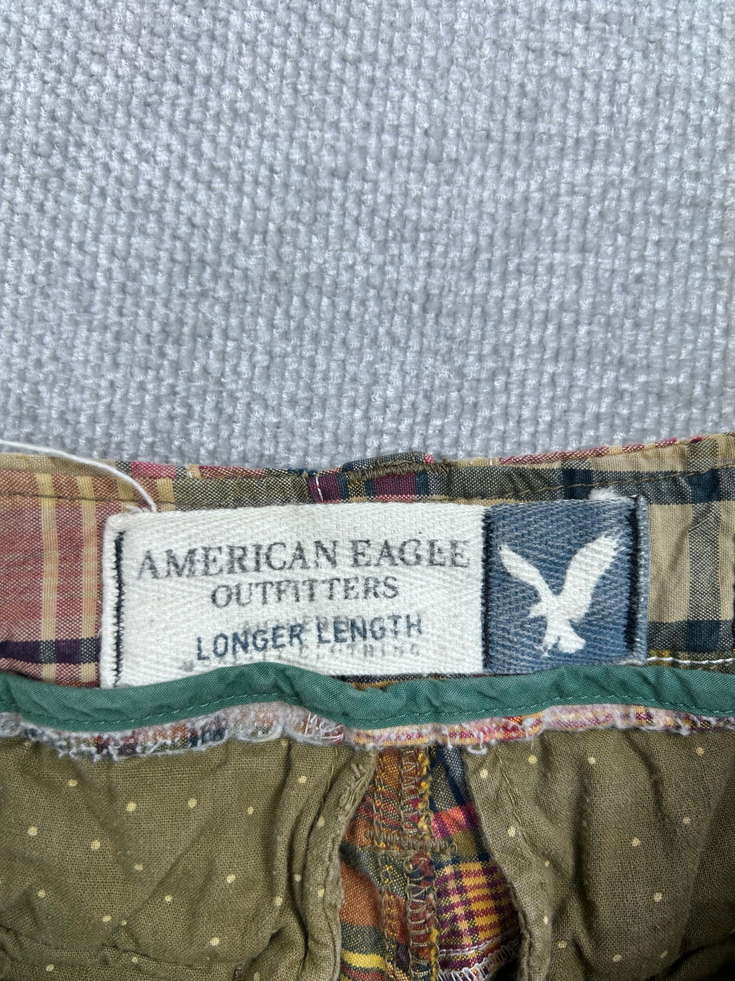 Y2K Patchwork Shorts 28"