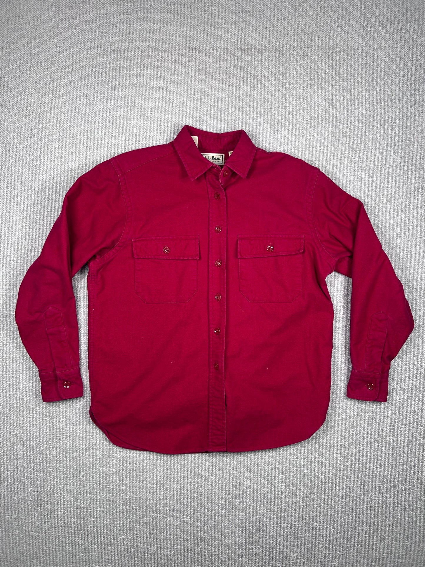 90's L.L. Bean Red Chamois Shirt