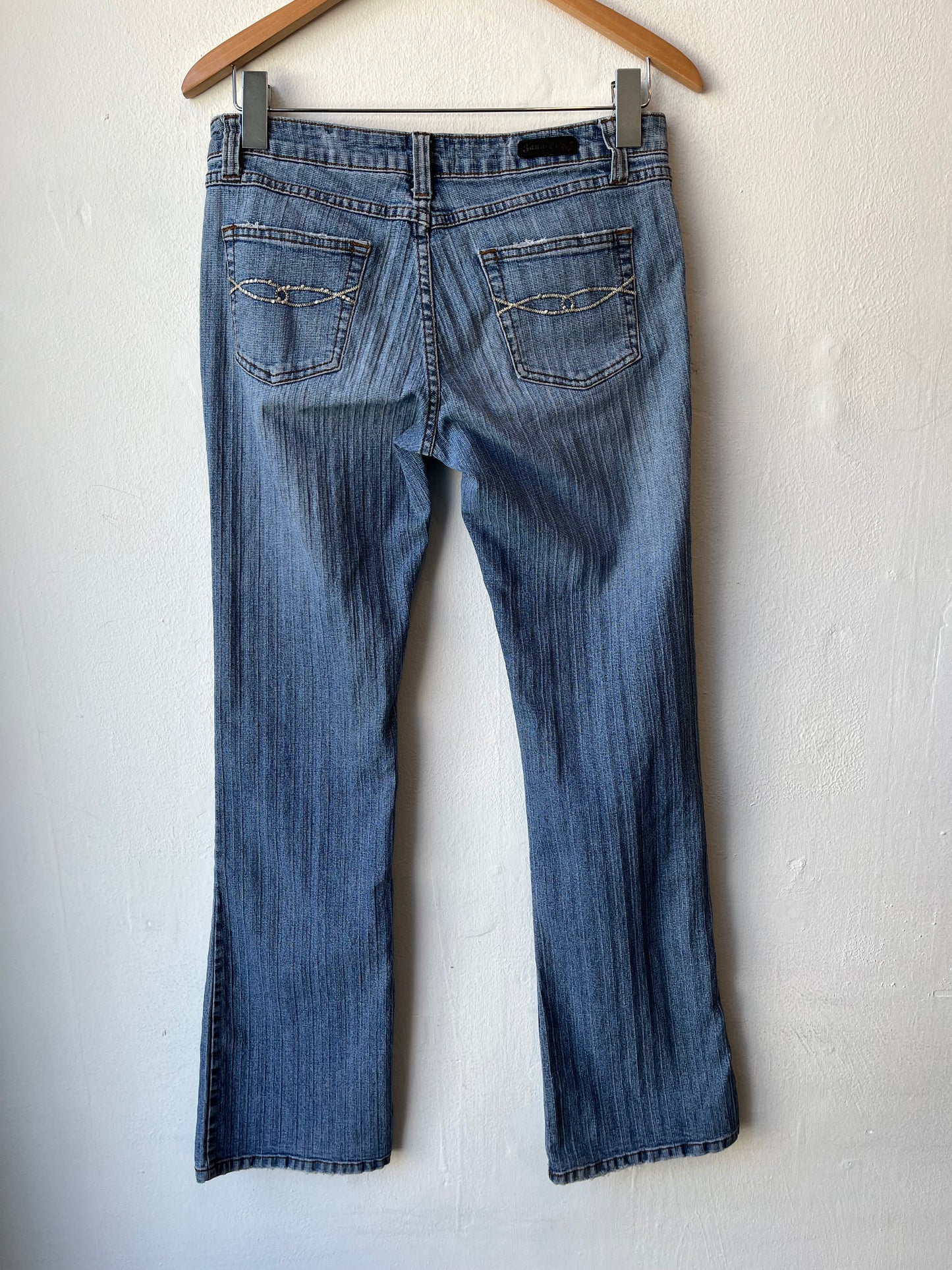 Y2K Low Rise Studded Jeans 30”