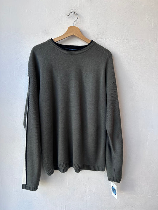 Y2K Striped Knit Sweater