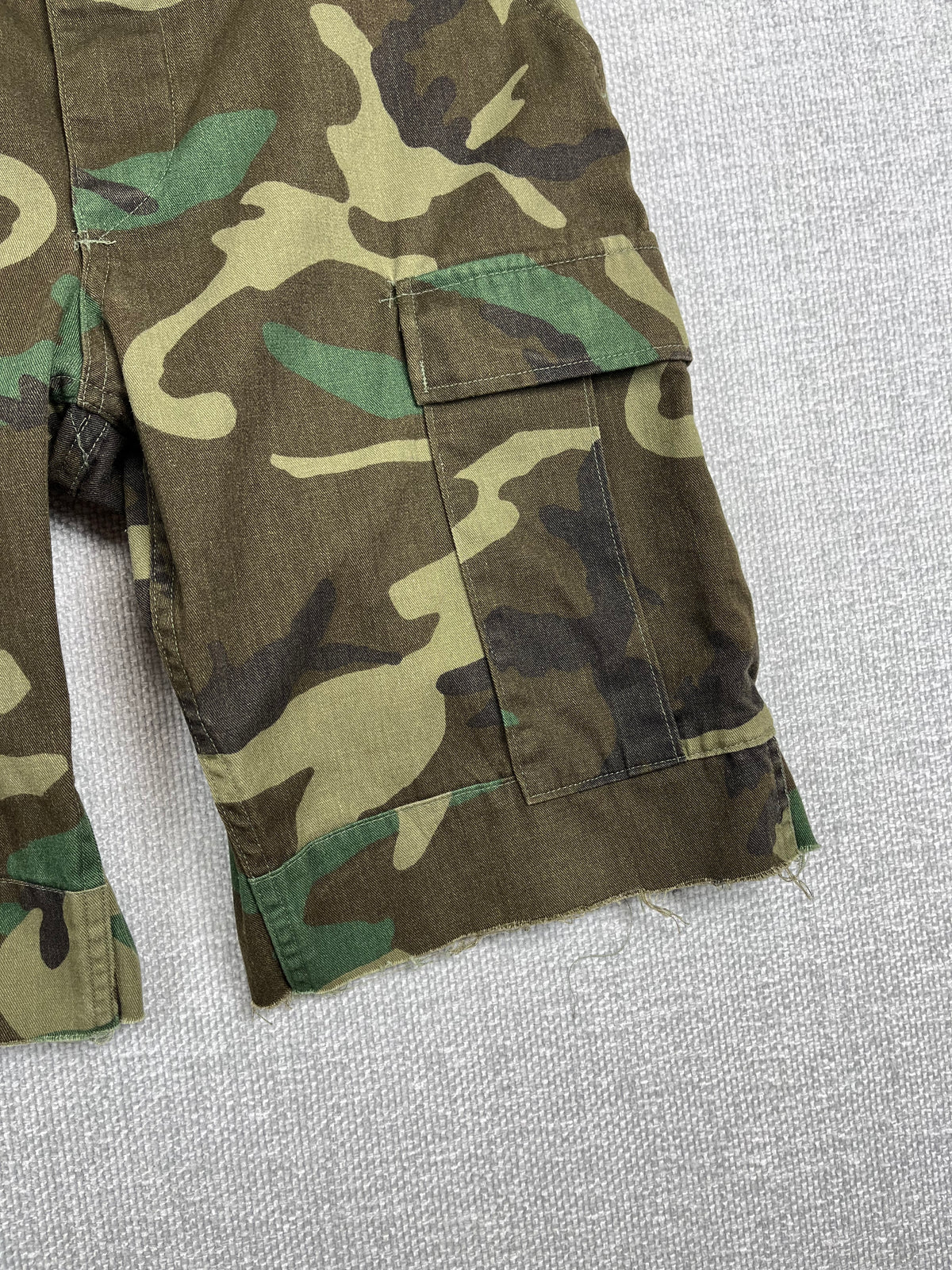 2001 Camo Cutoff Shorts 26-30"