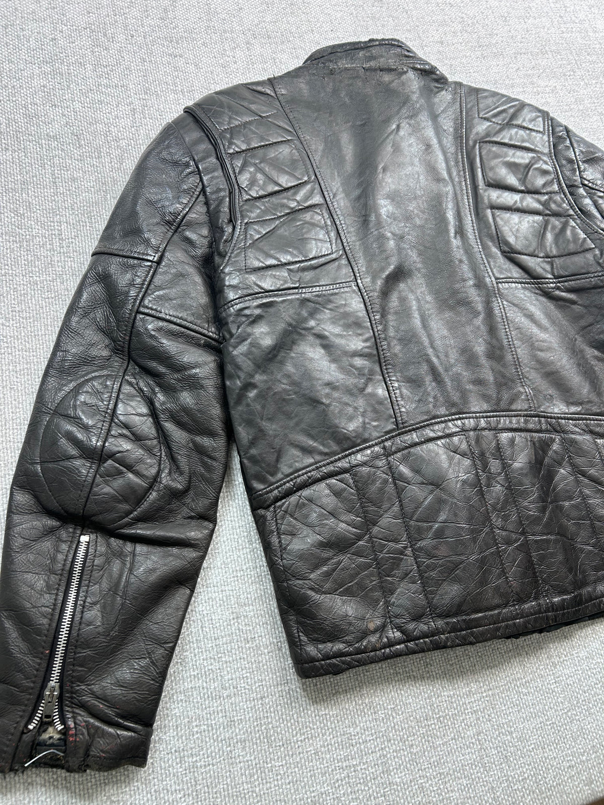 70’s Leather Motorcycle Jacket