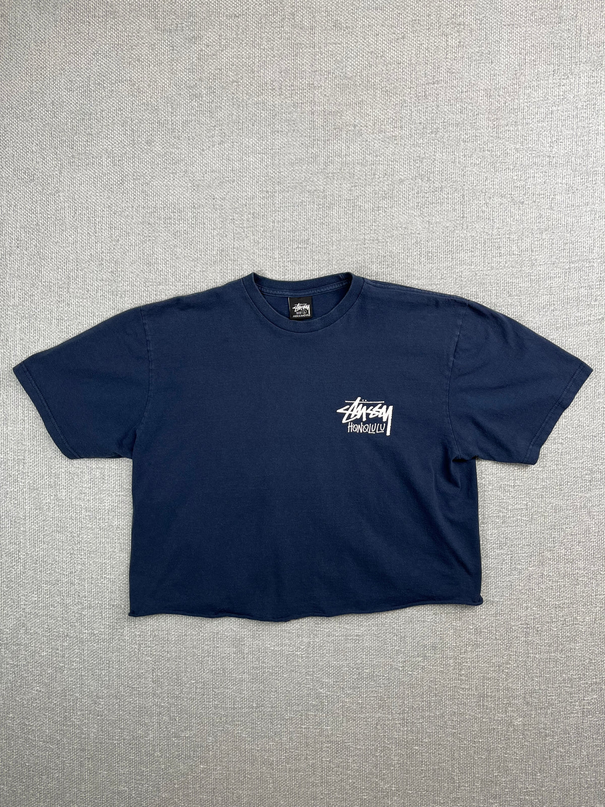 Y2K Stüssy Honolulu Cropped T-Shirt