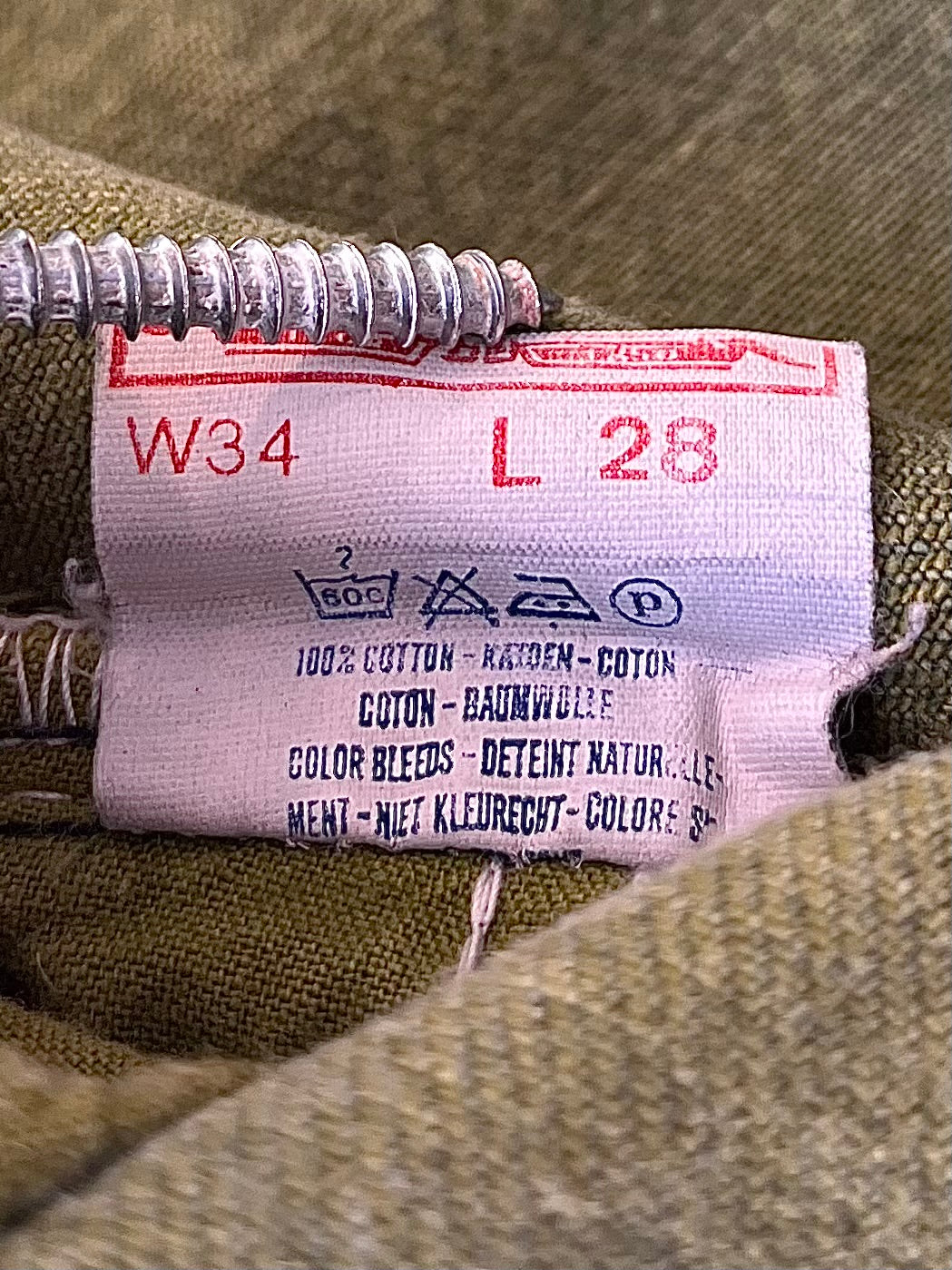 90's Levi's Green 501 31"
