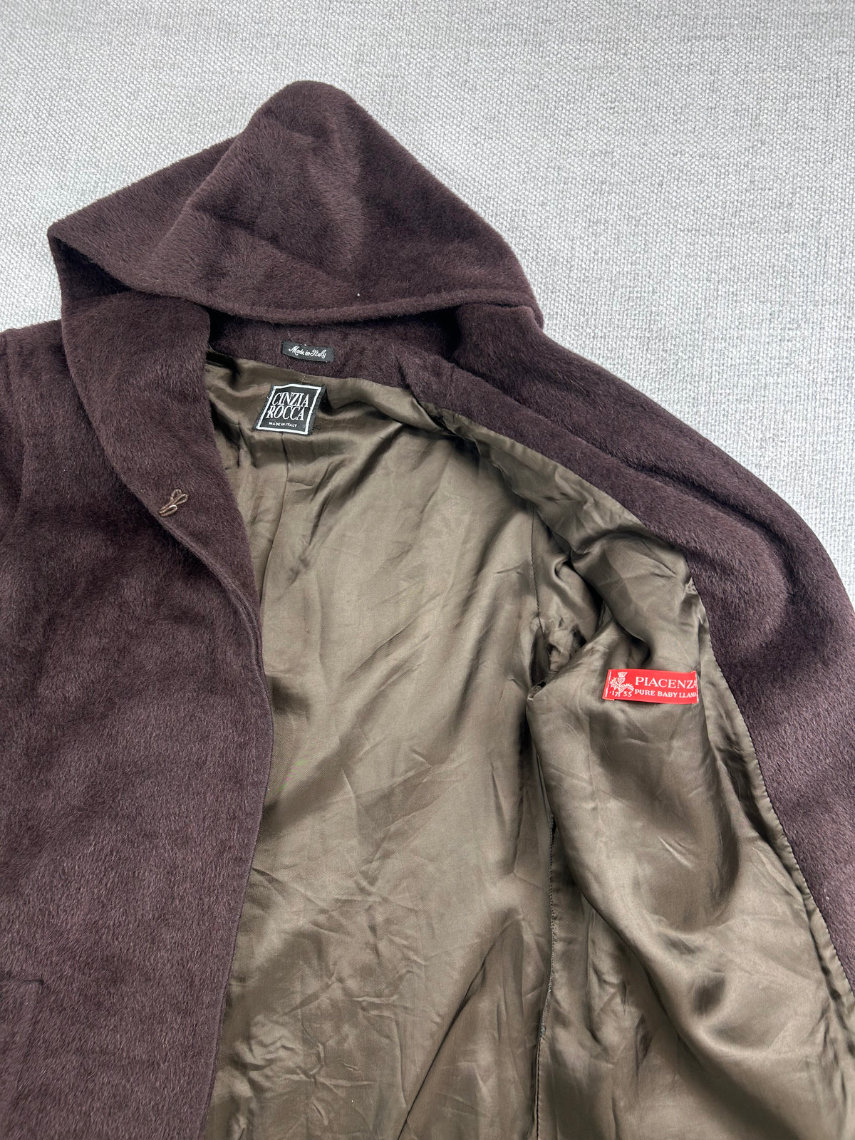 90's Cinzia Rocca Llama Coat