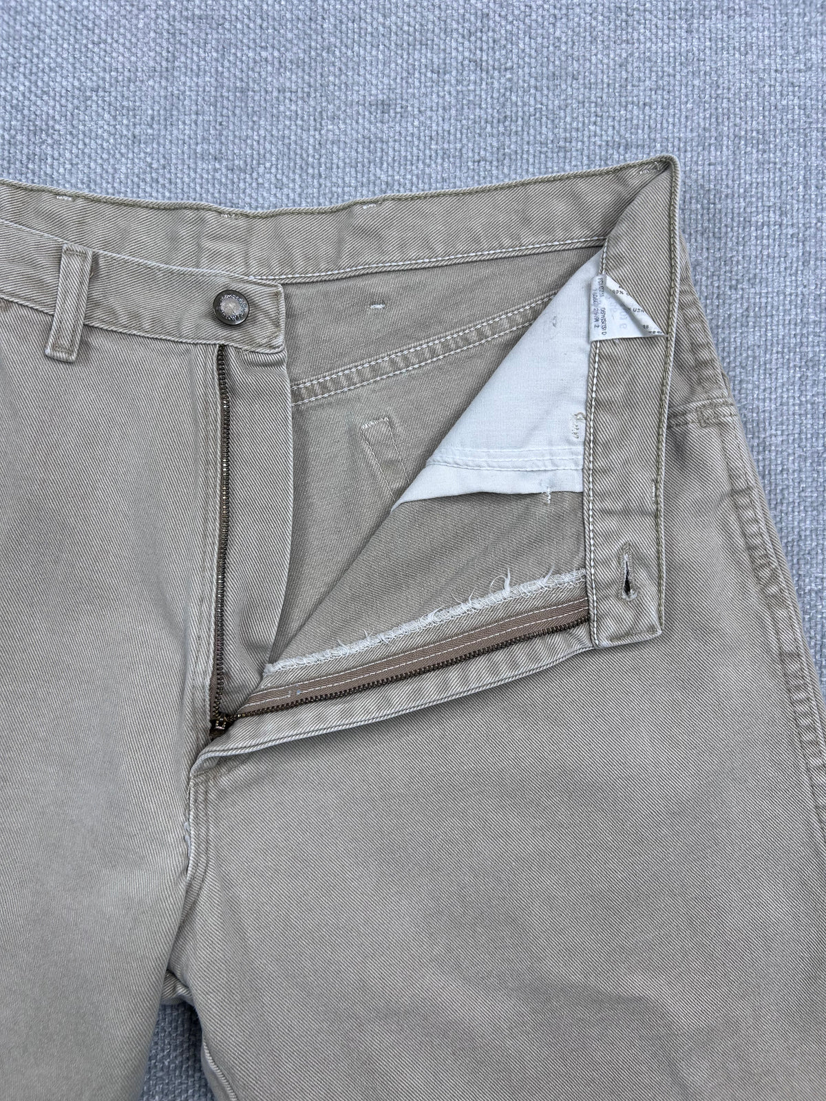 90's Wrangler Tan Denim Shorts 34"