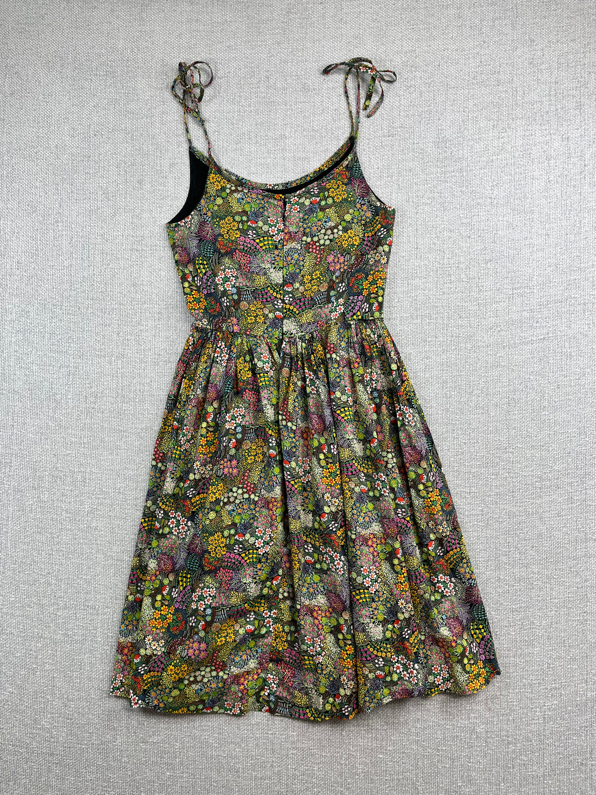 80s Floral Sundress